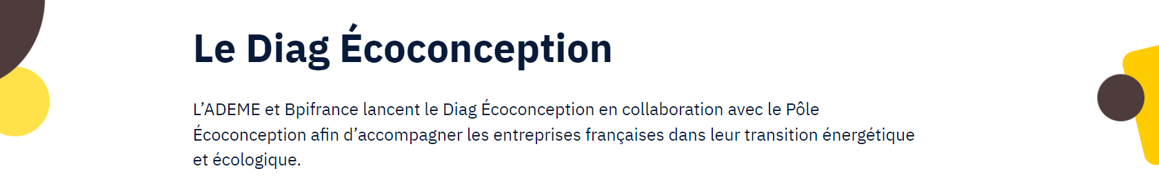DIAG ECOCONCEPTION