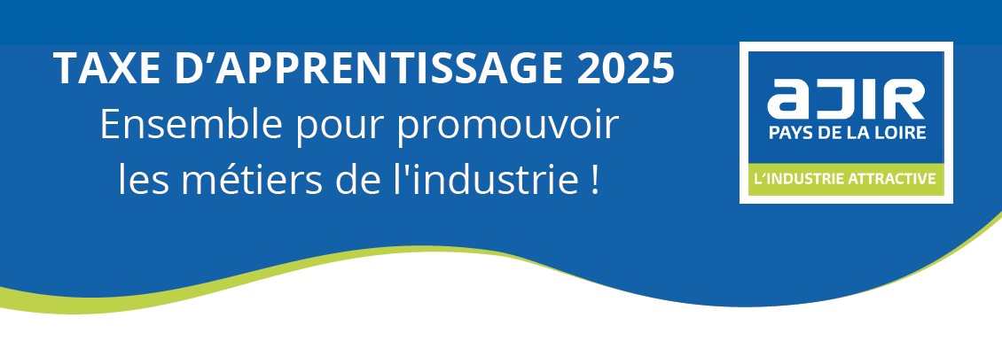 Affectez le solde de votre taxe d'apprentissage à AJIR Pays de la Loire (Association de promotion des métiers industriels créée par l'UIMM Pays de la Loire)